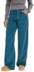 Stoffhose ROXY "Surf Crush", Damen, Gr. 34, Normalgr&ouml;&szlig;en, blau (corsair),