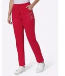 Sieh an! Jogginghose Freizeithose rot 38