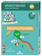 Moses. Verlag Lernspielzeug Klick Klack Klug Kartenset Erstes Rechnen ab 5...