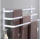 LuxusKollektion Handtuchstange Handtuchhalter ohne Bohren Wand Bad K&uuml;che Wei&szlig;...