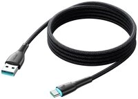 JOYROOM Schnellladekabel Datenkabel Nylongeflechtkabel USB-Kabel, USB-A, USB-C...