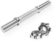 VirtuFit Kurzhantelstange VirtuFit Kurzhantelstange mit Schraubverschluss 30 mm...