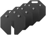Tunturi Dumbbell Add-on kit, 8 kg, 4x 2 kg - Stahl &ndash; Rapid Series