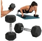 relaxdays Kompakthantel Hanteln 2er Set Gusseisen, 2 x 3 kg