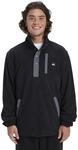 Fleecejacke QUIKSILVER "No Destination", Herren, Gr. L, schwarz, Obermaterial: 100%