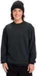 Sweatshirt QUIKSILVER "Salt Water", Herren, Gr. L, schwarz, Obermaterial: 55%