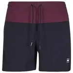 URBAN CLASSICS Badeshorts Urban Classics Herren Block Swim Shorts rot 3XL