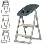 Chipolino Kombihochstuhl Quatro 4 in 1, Babywippe, Lernturm, Tablett,...