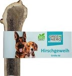 GreenHero Kauspielzeug Hirschgeweih Kausnack - 100% nat&uuml;rlich, Nat&uuml;rlich -