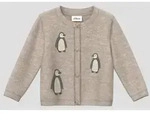 s.Oliver Cardigan Strickjacke Kuschelige Unisex Strickjacke mit Applikation...