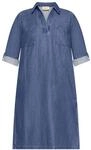 Jeanskleid CARTOON "Jeanskleid mit Kragen", Damen, Gr. 36, EURO, blau,...