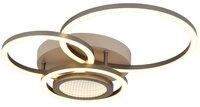 GLOBO LIGHTING LED Deckenleuchte, LED-Leuchtmittel fest verbaut, Warmwei&szlig;, LED