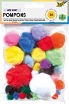 Folia Streudeko folia Pompons mehrfarbig Mix &Oslash; 1,0-5,0 cm