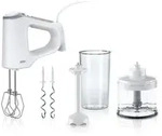 Braun Handmixer MultiMix HM 3235, 550 W wei&szlig;
