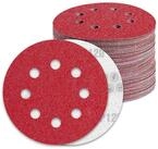 LuxusKollektion Schleifscheibe Schleifscheiben 125mm Klett 120 K&ouml;rnung 8 Loch
