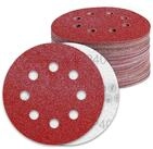 LuxusKollektion Schleifscheibe Schleifpapier 125mm Klett 40 K&ouml;rnung 8 Loch 70...