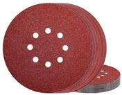 LuxusKollektion Schleifscheibe Schleifpapier 225mm Klett 8 Loch P40 P80...