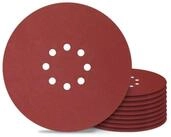 LuxusKollektion Schleifscheibe Schleifpapier 225mm Klett P400 8 Loch 10 St&uuml;ck...
