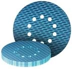 LuxusKollektion Schleifscheibe Schleifscheiben 225mm Klett 10 Loch Korn 120...