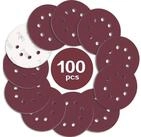 LuxusKollektion Schleifscheibe Schleifscheiben 125mm Klett Rund 8 Loch 100...