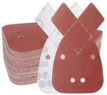 LuxusKollektion Schleifdreieck Schleifpapier Maus 93x168mm Klett 320 4 Trous 100