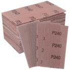 LuxusKollektion Schleifpapier Schleifgitter 50Stk 70x125mm Korn 240 70mm*125mm