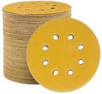 LuxusKollektion Schleifscheibe Schleifpapier 125mm Klett 8 Loch 100 St&uuml;ck...