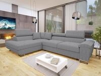 MIRJAN24 Ecksofa Cotere Cord, mit Bettkasten und Schlaffunktion, Einstellbare