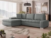 MIRJAN24 Ecksofa Orkan Mini, mit Bettkasten und Schlaffunktion, Universell,...