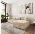 Masseno Ecksofa ETERA modulares Boneless Sofa mit Schlaffunktion