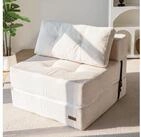 LuxusKollektion Schlafsofa Klappsofa Schlaffunktion 4in1 St&uuml;tzschaum Bodenliege