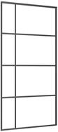 vidaXL Haust&uuml;r Schiebet&uuml;r ESG Glas und Aluminium 102,5x205 cm Wei&szlig; (1-St)