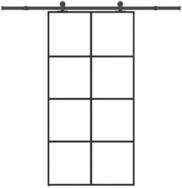 vidaXL Zimmert&uuml;r 1025 x 205 cm 2135 cm Schiebet&uuml;r mit Beschlag 102,5x205 cm
