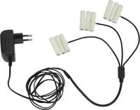 Best Season Stromadapter f&uuml;r Batterieartikel, ersetzt 3x 3 AAA Stromadapter,...
