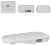 Kikkaboo Personenwaage Baby Lyra, 1-tlg., LCD-Display, Tarafunktion, Ma&szlig;band,
