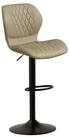 LuxusKollektion Barhocker Barhocker Lehne 360Grad H&ouml;henverstellbar PU...