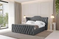 ALTDECOR Polsterbett MODY-Z (Polsterbett mit Bettkasten und Lattenrost, Boxbett...