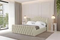 ALTDECOR Polsterbett MODY-Z (Polsterbett mit Bettkasten und Lattenrost, Boxbett...