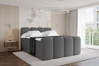 ALTDECOR Boxspringbett NINA-Z KING (Multipocket-Matratze H4, H3 Matratze