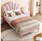 STILVORA Polsterbett 90&times;200 Kinderbett Jugendbett mit verstellbares Kopfteil&