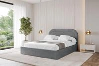 ALTDECOR Polsterbett LERAY (Polsterbett mit Bettkasten und Lattenrost, Boxbett...
