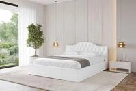 ALTDECOR Polsterbett FALIO-v1 (Polsterbett mit Bettkasten und Lattenrost,...