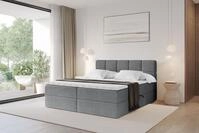 ALTDECOR Boxbett FAMA (Multipocket-Matratze H4, H3 Matratze Bonellfederung,...