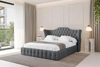 ALTDECOR Polsterbett MODY (Polsterbett mit Bettkasten und Lattenrost, Boxbett...