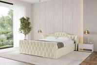 ALTDECOR Polsterbett ZORAN-Z-v1 (Polsterbett mit Bettkasten und Lattenrost,...