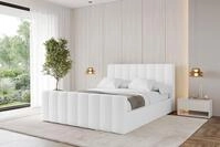 ALTDECOR Polsterbett STERA-Z (Polsterbett mit Bettkasten und Lattenrost,...
