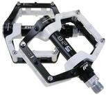LuxusKollektion Plattformpedale MTB Pedale Aluminium 9/16 Sealed Bearing Weiss