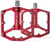 LuxusKollektion Plattformpedale Fahrradpedale Rennrad/MTB Rot