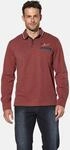Langarm-Poloshirt BABISTA "Langarm-Poloshirt VITORIO", Herren, Gr. XXL, rot (rot