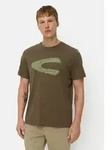 camel active T-Shirt aus organic Cotton Kurzarm gr&uuml;n M (48)